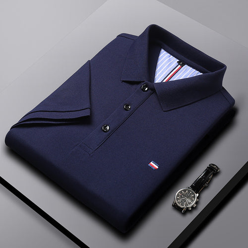 Men's summer polo shirt short sleeve design