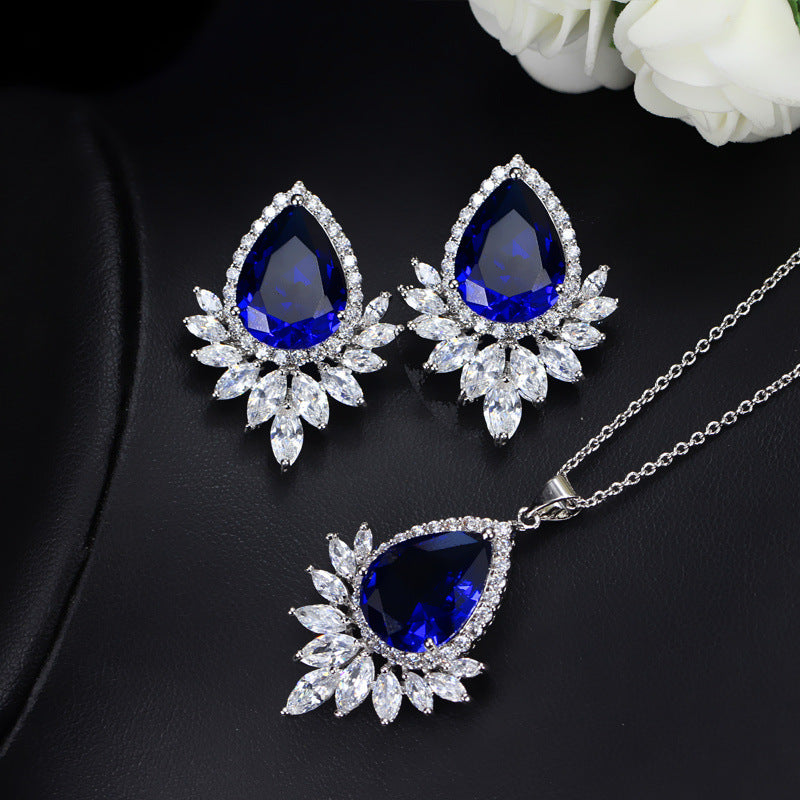 ZÉLVARÈ Éclaire Bridal Banquet Jewelry Set – product photo