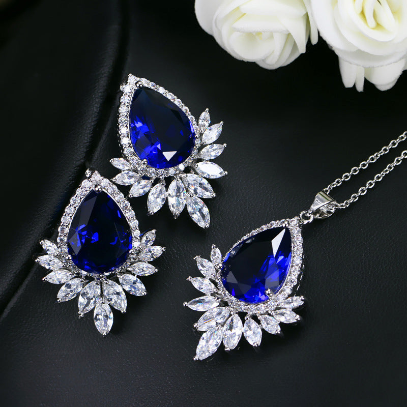 ZÉLVARÈ Éclaire Bridal Banquet Jewelry Set – product photo