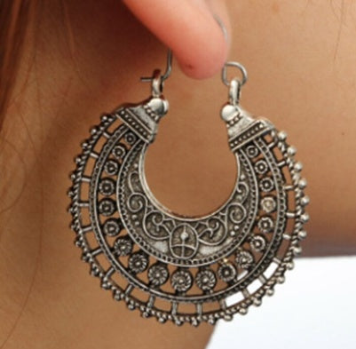ZÉLVARÈ Boheme Artisan Drop Earrings close-up