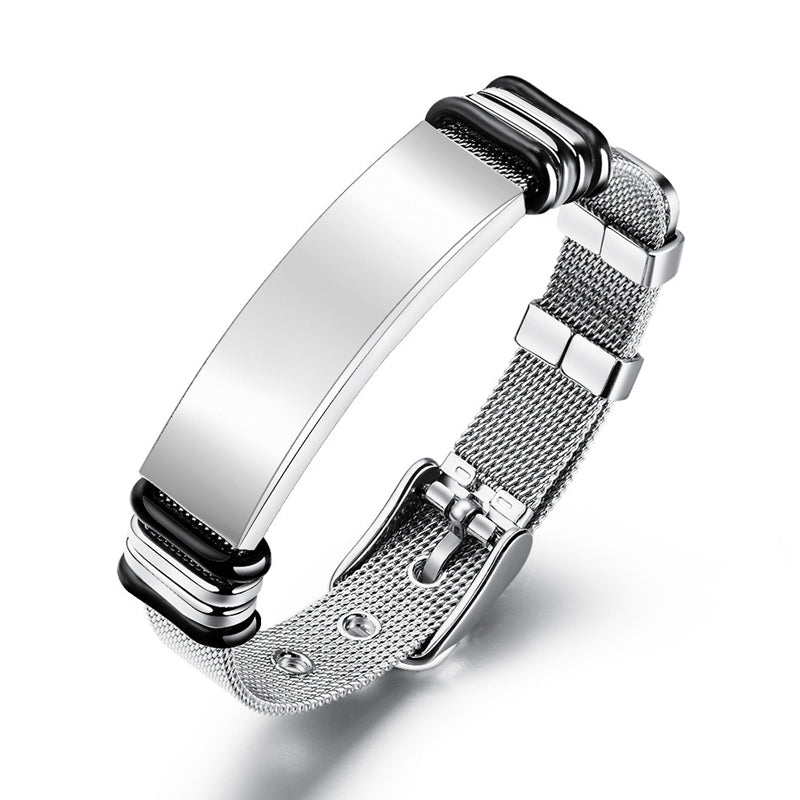 Titanium steel bracelet for men