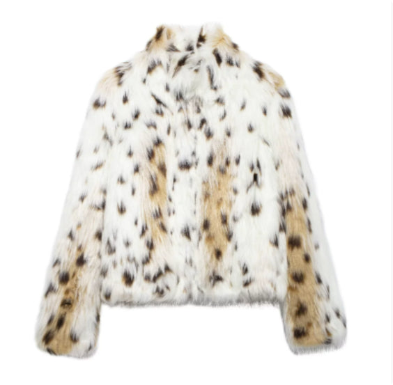 ZÉLVARÈ Women's Plush Lapel Winter Coat – product photo