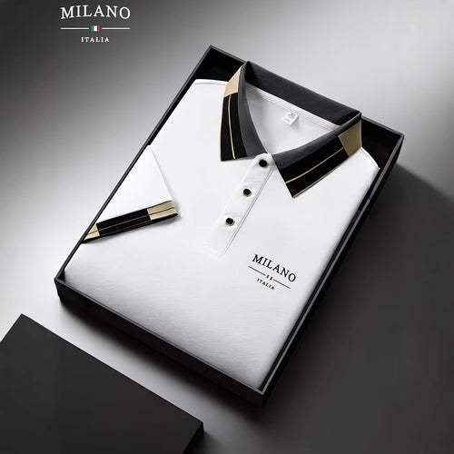Men's wrinkle-free shirt business casual style