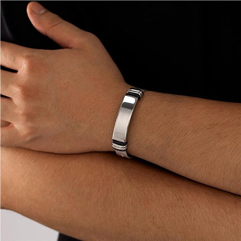Titanium steel bracelet for men