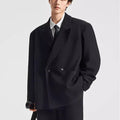 ZÉLVARÈ Men's Minimalist Black Suit Jacket – product photo